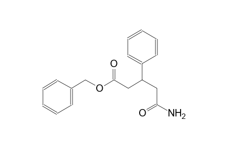 Pentanedioic acid, monoamide, 3-phenyl-, benzyl ester