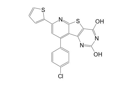 pyrido[3',2':4,5]thieno[3,2-d]pyrimidine-2,4-diol, 9-(4-chlorophenyl)-7-(2-thienyl)-