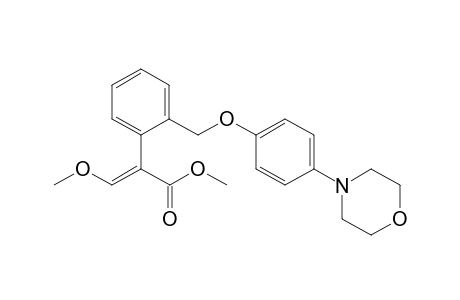Methyl (E)-3-methoxy-2-[2-[(4-morpholinophenoxy)methyl]phenyl]prop-2-enoate