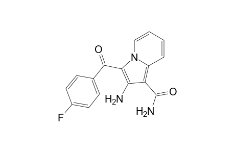 2-Amino-3-[(4-fluorophenyl)carbonyl]indolizine-1-carboxamide