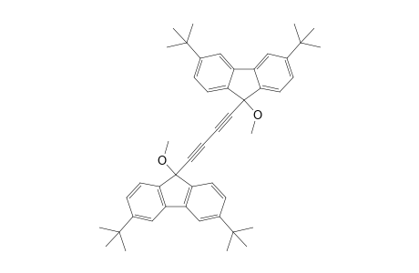 1,4-Bis(3,6-di-tert-butyl-9-methoxy-9H-fluoren-9-yl)buta-1,3-diyne