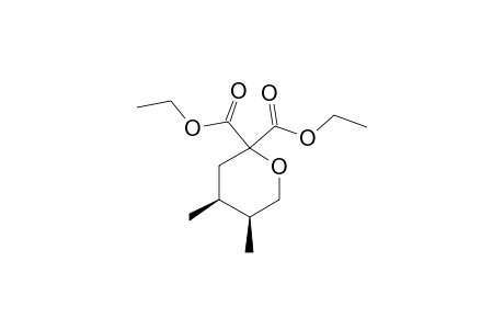 2,2-DIETHOXYCARBONYL-CIS-4,5-DIMETHYLTETRAHYDROPYRAN