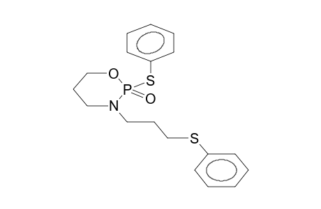 3-(3-PHENYLTHIOPROPYL)-2-PHENYLTHIO-2-OXO-1,3,2-OXAZAPHOSPHORINANE