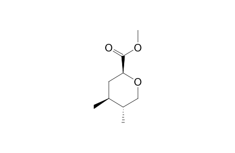 R-2-METHOXYCARBONYL,CIS-4,TRANS-5-DIMETHYLTETRAHYDROPYRAN