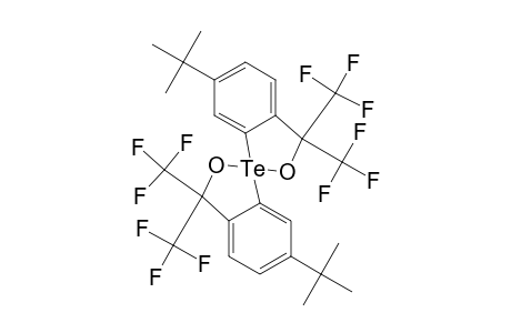 6,6'-Bis(1,1-dimethylethyl)-3,3,3',3'-tetrakis(trifluoromethyl)-1,1'-spirobi(3H-2,1-benzoxatellurole)