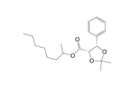 1-Methylheptyl cis-5-phenyl-2,2-dimethyl-1,3-dioxolan-4-carboxylate