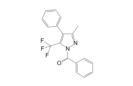 1-Bennzoyl-3-methyl-4-phenyl-5-trifluoromethylpyrazole