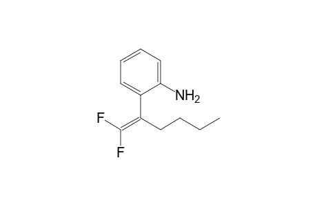 2-(1,1-difluorohex-1-en-2-yl)aniline
