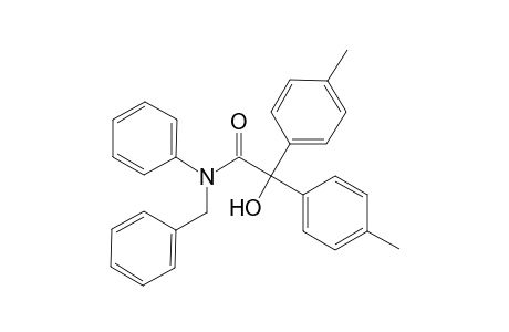 N-Benzyl-2-hydroxy-2,2-bis(4-methylphenyl)-N-phenylacetamide
