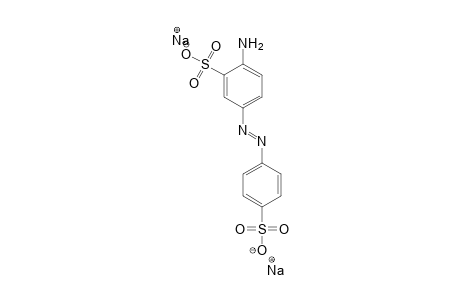 Benzenesulfonic acid, 2-amino-5-[(4-sulfophenyl)azo]-, disodium salt