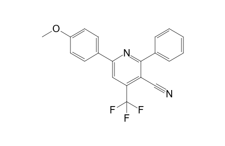 6-(4-Methoxyphenyl)-2-phenyl-4-(trifluoromethyl)nicotinonitrile
