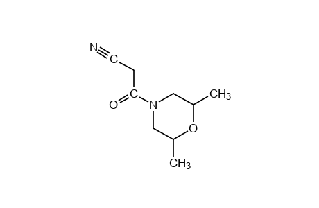 2,6-dimethyl-beta-oxo-4-morpholinepropionitrile