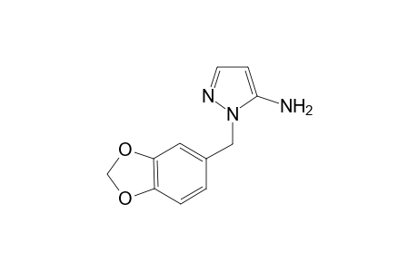 1H-Pyrazol-5-amine, 1-(1,3-benzodioxol-5-ylmethyl)-