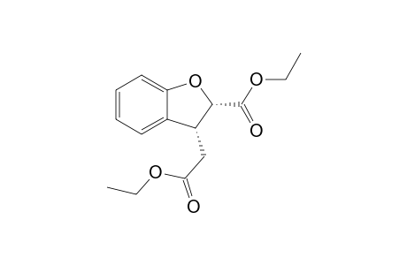 Ethyl (cis)-2-(ethoxycarbonyl)-2,3-dihydrobenzofuran-3-acetate