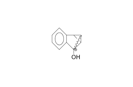 4-Hydroxy-2,3-benzo-bicyclo(3.1.0)hexen-4-ylium cation
