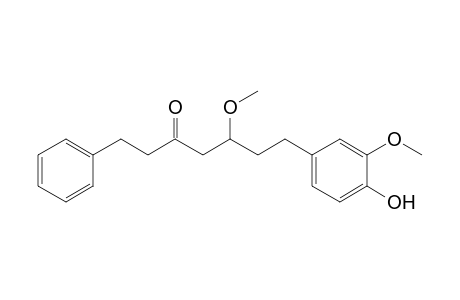 5-Methoxy-7-(4-hydroxy-3-methoxyphenyl)-1-phenyl-3-heptanone