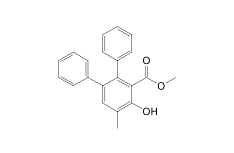 Methyl 3-methyl-5,6-diphenylsalicylate