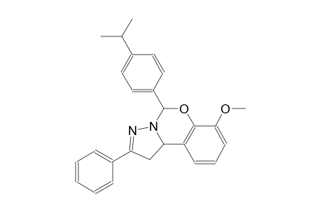 5-(4-isopropylphenyl)-7-methoxy-2-phenyl-1,10b-dihydropyrazolo[1,5-c][1,3]benzoxazine