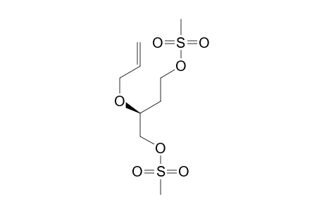 (2S)-2-Allyloxy-1,4-bis[(methanesulfonyl)oxy]butane