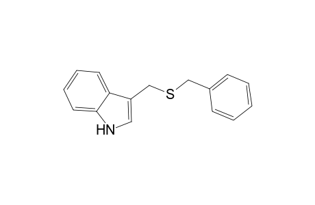 1H-Indole, 3-[[(phenylmethyl)thio]methyl]-