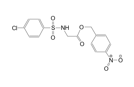 acetic acid, [[(4-chlorophenyl)sulfonyl]amino]-, (4-nitrophenyl)methyl ester