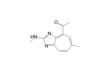 1-[6-methyl-2-(methylamino)-4-cyclohepta[d]imidazolyl]ethanone