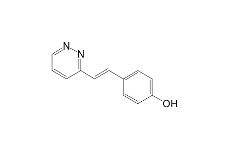 (E)-4-[2-(3-Pyridazinyl)ethenyl]phenol