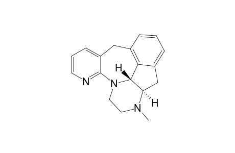 trans-4a,5,6,7,12,12c-Hexahydro-5-methyl-4H-5,7a,8-triazabenzo[5,6]cyclohepta[1,2,3,4-def]fluorene