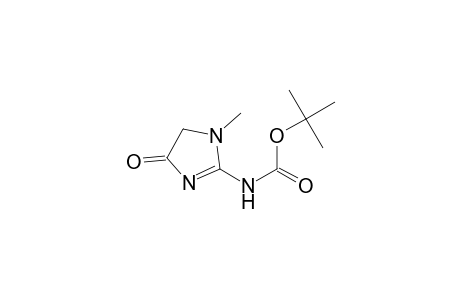 Carbamic acid, (4,5-dihydro-1-methyl-4-oxo-1H-imidazol-2-yl)-, 1,1-dimethylethyl ester