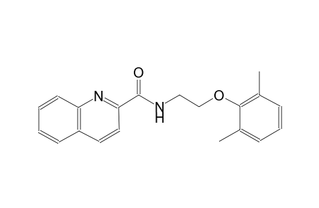 2-quinolinecarboxamide, N-[2-(2,6-dimethylphenoxy)ethyl]-