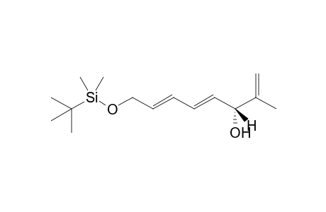 1-[(t-Butyl)dimethylsilyloxy]-6-hydroxy-7-methylocta-2,4,7-triene