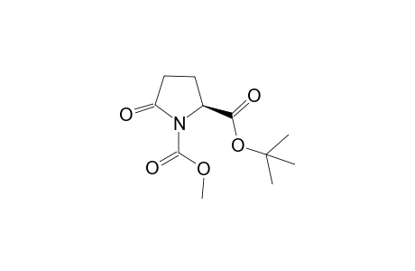 (2S)-5-ketopyrrolidine-1,2-dicarboxylic acid O2-tert-butyl ester O1-methyl ester