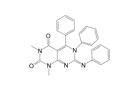 1,3-Dimethyl-5,6-diphenyl-7-[(E)-phenylimino]-6,7-dihydro-1H-pyrimido[4,5-d]pyrimidine-2,4-dione