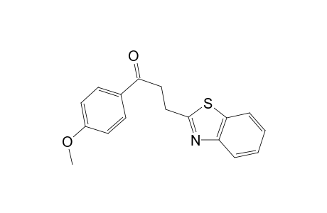 3-(1,3-Benzothiazol-2-yl)-1-(4-methoxyphenyl)-1-propanone