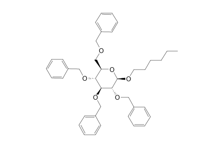 1-O-HEXYL-2,3,4,6-TETRA-O-BENZYL-BETA-D-GLUCOPYRANOSIDE