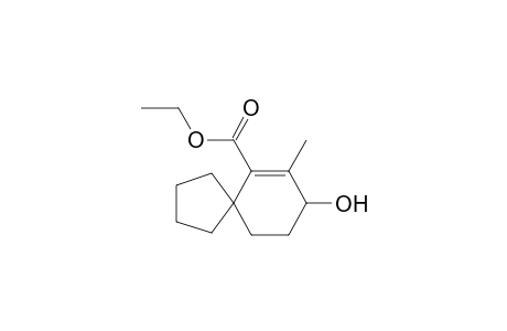 8-hydroxy-7-methylspiro[4.5]dec-6-ene-6-carboxylic acid ethyl ester