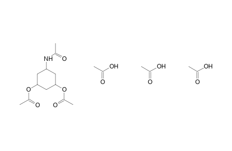 CYCLOHEXANE, 1R-ACETAMIDO-2T,3C,4T,5C,6T-PENTAACETOXY-