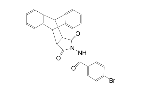 4-bromo-N-[(15S)-16,18-dioxo-17-azapentacyclo[6.6.5.0~2,7~.0~9,14~.0~15,19~]nonadeca-2,4,6,9,11,13-hexaen-17-yl]benzamide