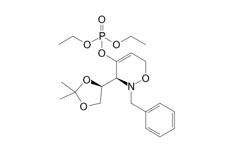 (3S,4'S)-Diethyl [2-Benzyl-3-(2',2'-dimethyl-1',3'-dioxolan-4'-yl)-3,6-dihydro-2H-1,2-oxazin-4-yl]phosphate