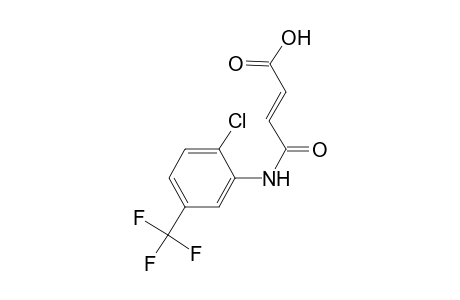 4-[2-chloro-5-(trifluoromethyl)anilino]-4-oxo-2-butenoic acid
