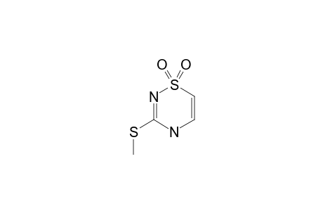 3-METHYLSULFANYL-4H-1,2,4-THIADIAZINE-1,1-DIOXIDE