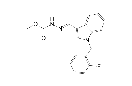 methyl (2E)-2-{[1-(2-fluorobenzyl)-1H-indol-3-yl]methylene}hydrazinecarboxylate