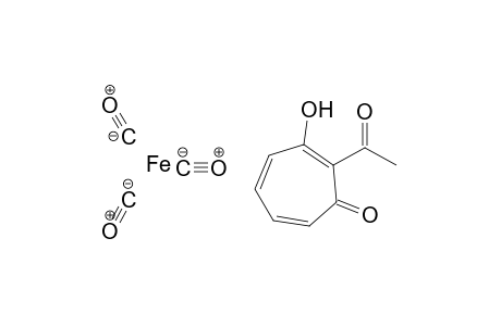 Tricarbonyl-[2-acetyl-3-hydroxycyclohepta-2,4,6-trien-1-one]-iron