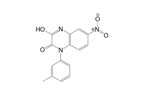 3-hydroxy-1-(3-methylphenyl)-6-nitro-2(1H)-quinoxalinone