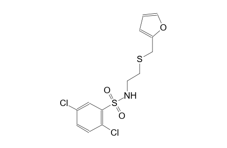 2,5-dichloro-N-{2-[(2-furylmethyl)sulfanyl]ethyl}benzenesulfonamide