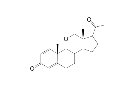 11-oxapregna-1,4-dene-3,20-dione