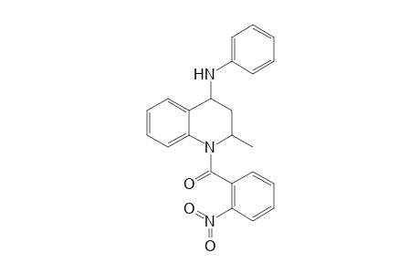 (2-methyl-4-phenylazanyl-3,4-dihydro-2H-quinolin-1-yl)-(2-nitrophenyl)methanone