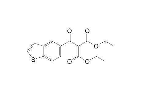 [(benzo[b]thien-5-yl)carbonyl]malonic acid, diethyl ester