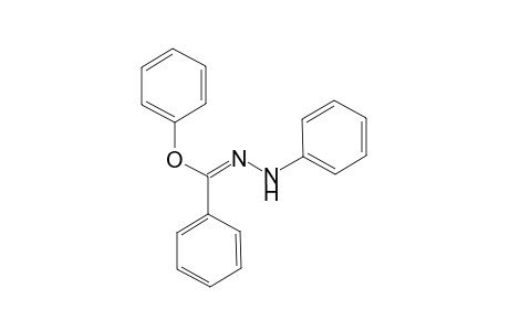 Benzenecarbohydrazonic acid, N-phenyl-, phenyl ester