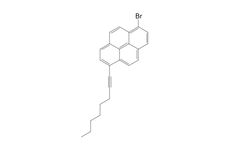 1-bromanyl-6-oct-1-ynyl-pyrene